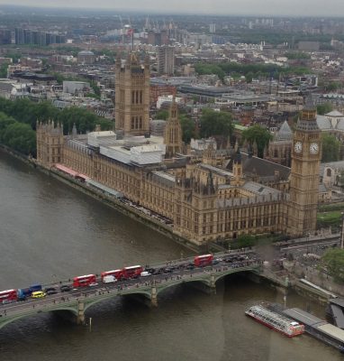 Aussicht London eye